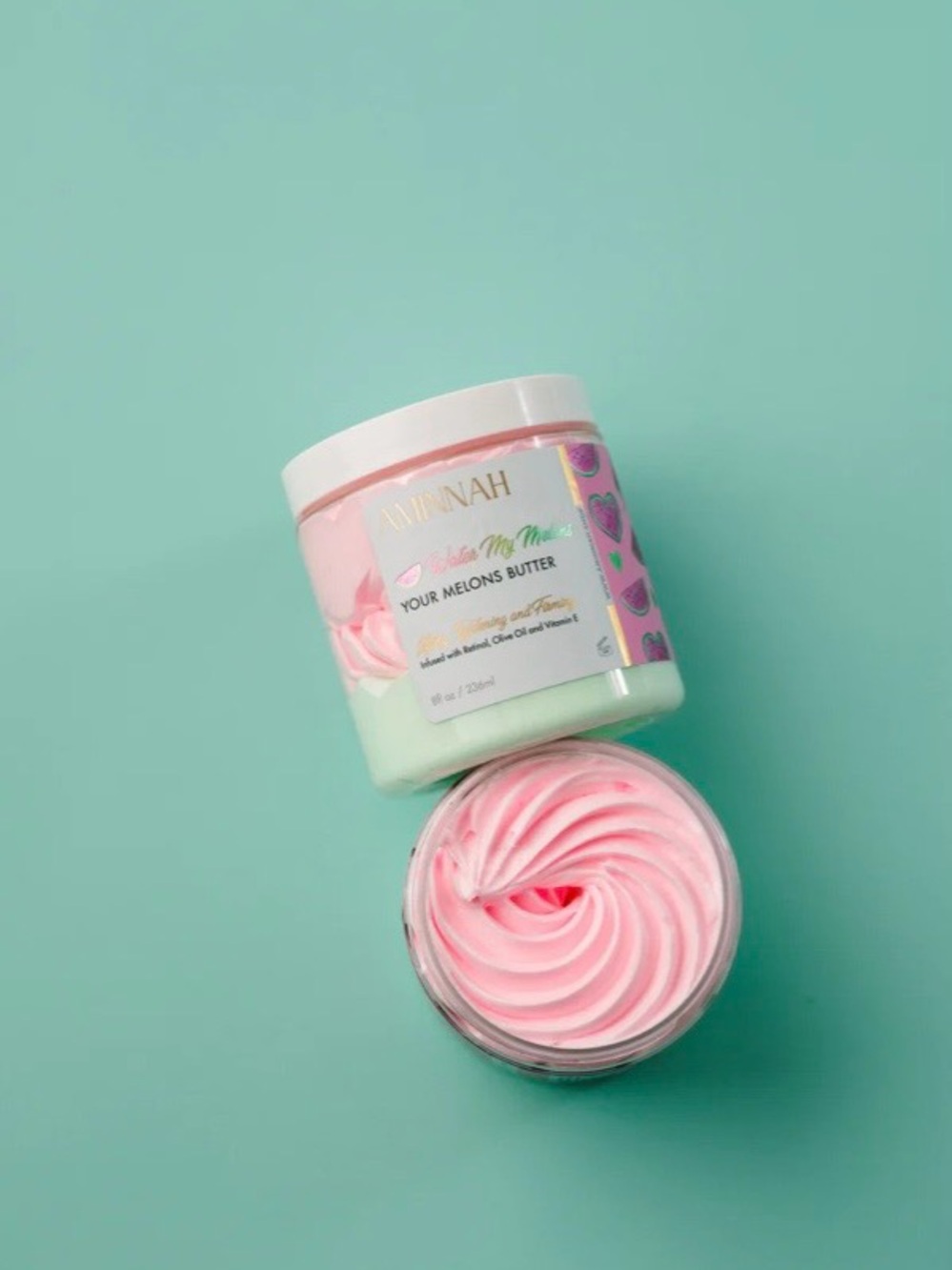 $62 RETAIL AMINNAH WATER MY MELONS SCRUB & BUTTER